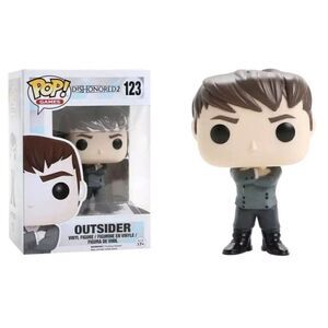 Funko Pop Games Dishonored 2 OUTSIDER 4" Figure Vinyl #123 NWT